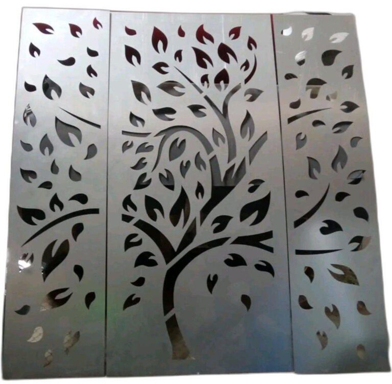 CNC laser cutting in ms sheet
