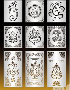 CNC laser cutting in SS sheet