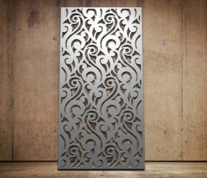 CNC laser cutting in SS sheet