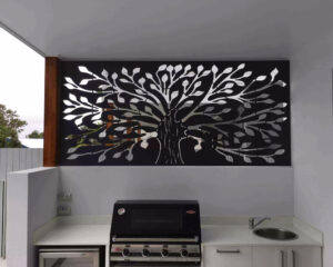 CNC laser cutting in SS sheet